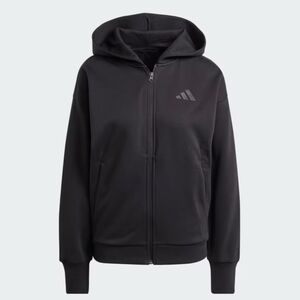 Adidas ALL SZN Fleece Full Zip Hoodie Black L